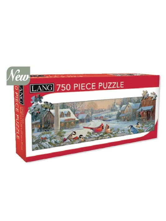 Lang-Puzzle Birdsong Village Panoramic View 750Pc 5041031