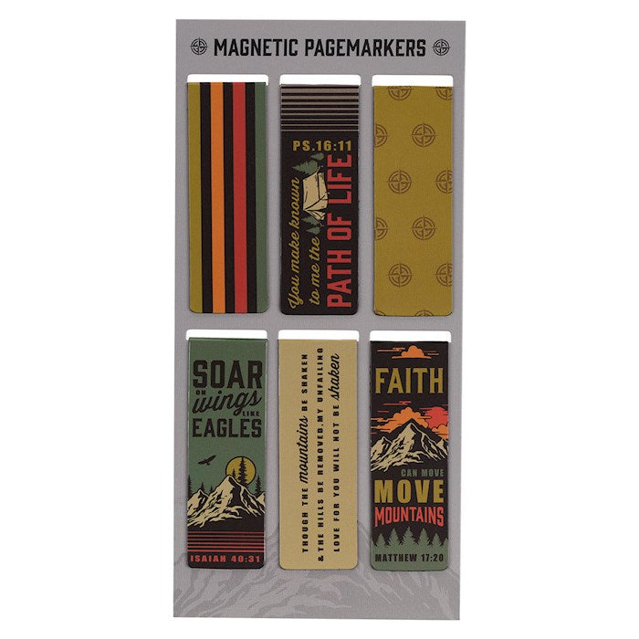 Magnetic Bookmark Mountains Path Of Life Mgb077