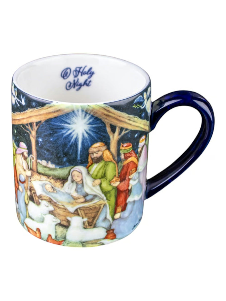 Lang-Mug Christmas Nativity&nbsp; Ceramic 14oz 2122113