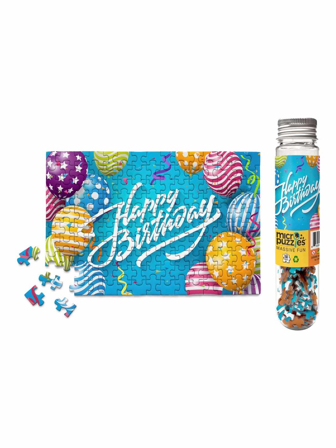Puzzles  Minis Fun Art Work -  Birthday Balloons