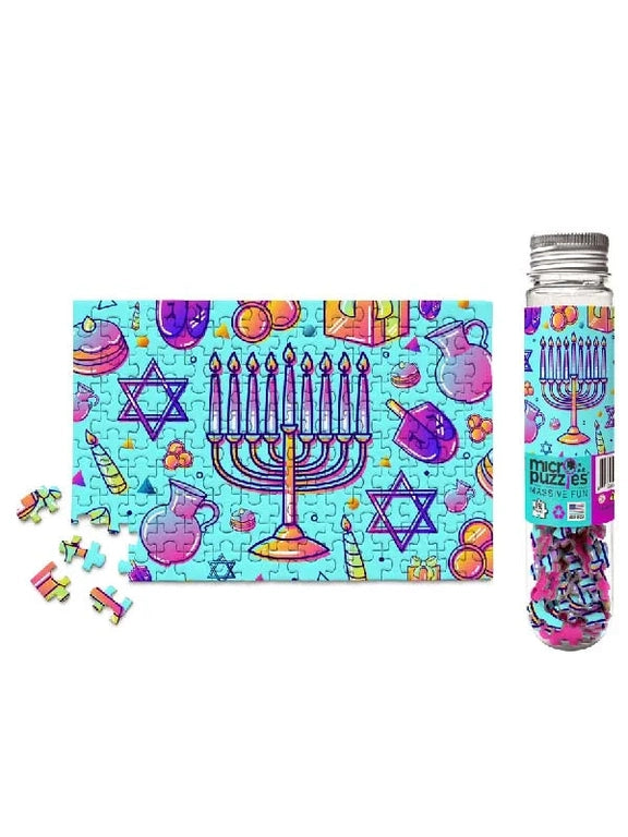 Puzzles  Minis Fun Art Work -  Christmas Hanukkah