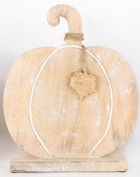 Pumpkin Mango Wood Natural Large alpdl 