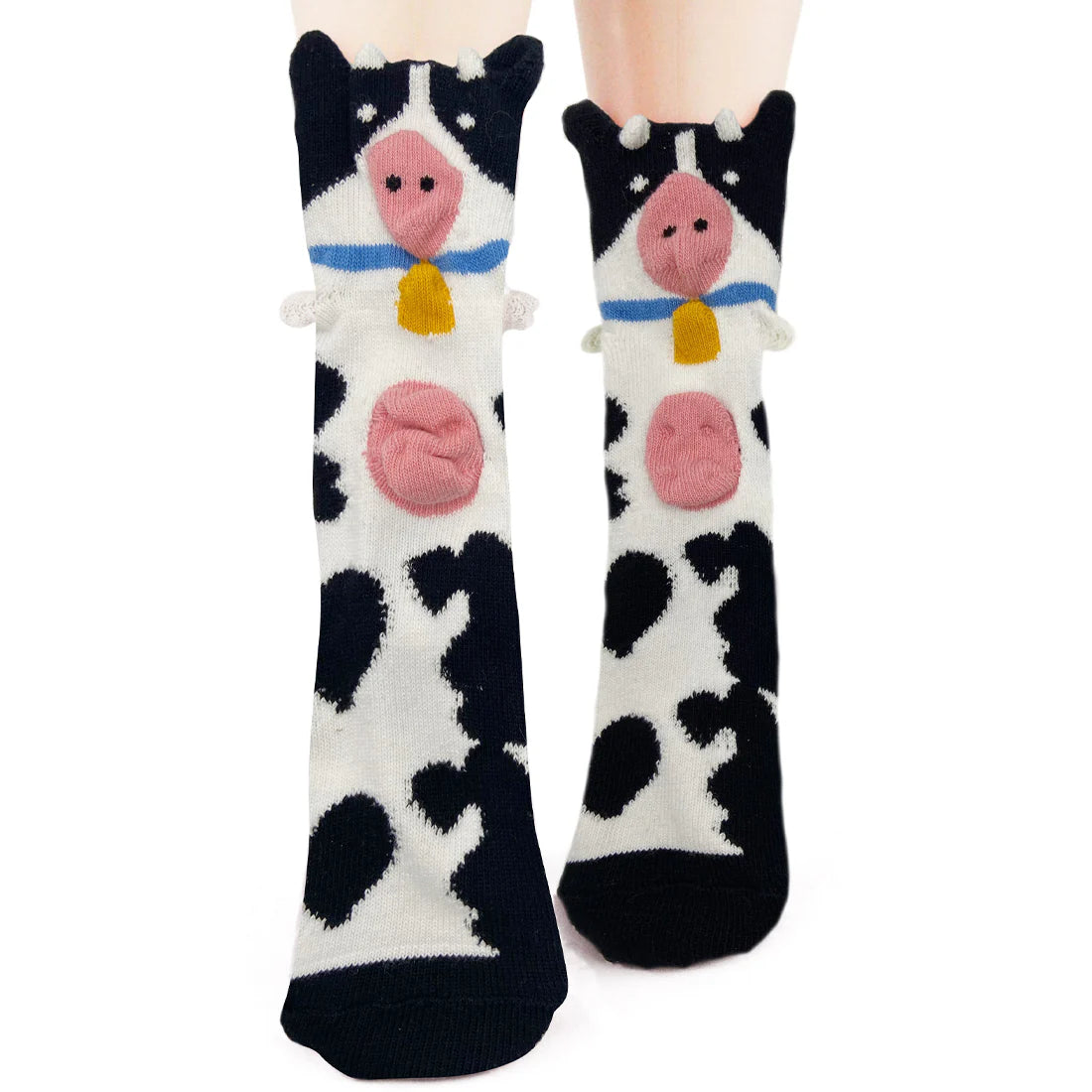 Women's Sock Cow 3-d 3d116 