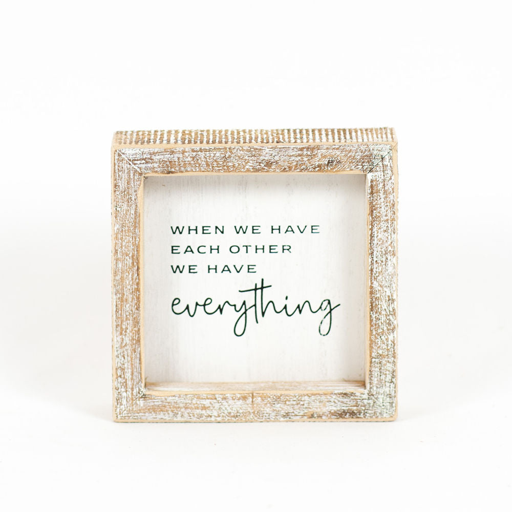 Wood Framed Picture Everything 11459 