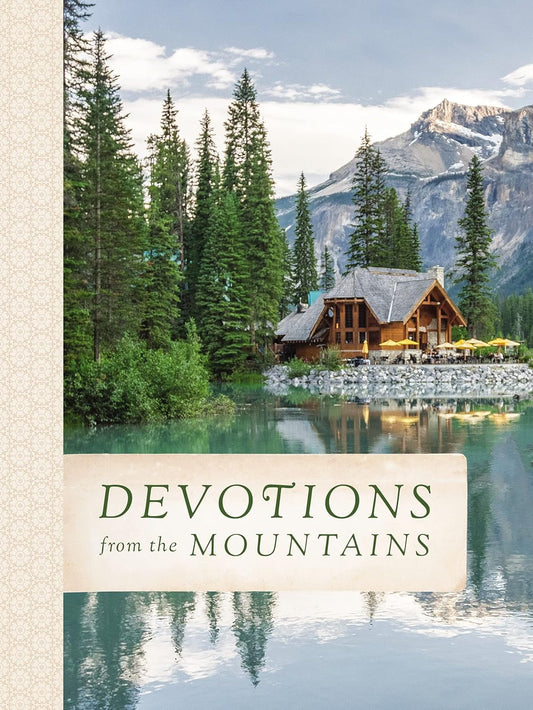 Devotional Book Devotions From The Mountains Hard Cover