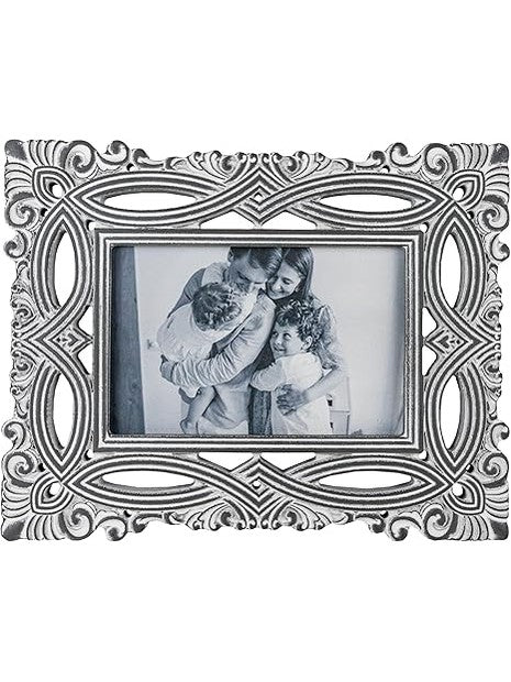 Picture Frame Wooden Karla 4x6" White /Grey&nbsp; Ffrd10803