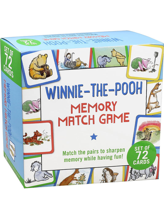 Card Game Memory Match Winnie The Pooh 100pc 348456
