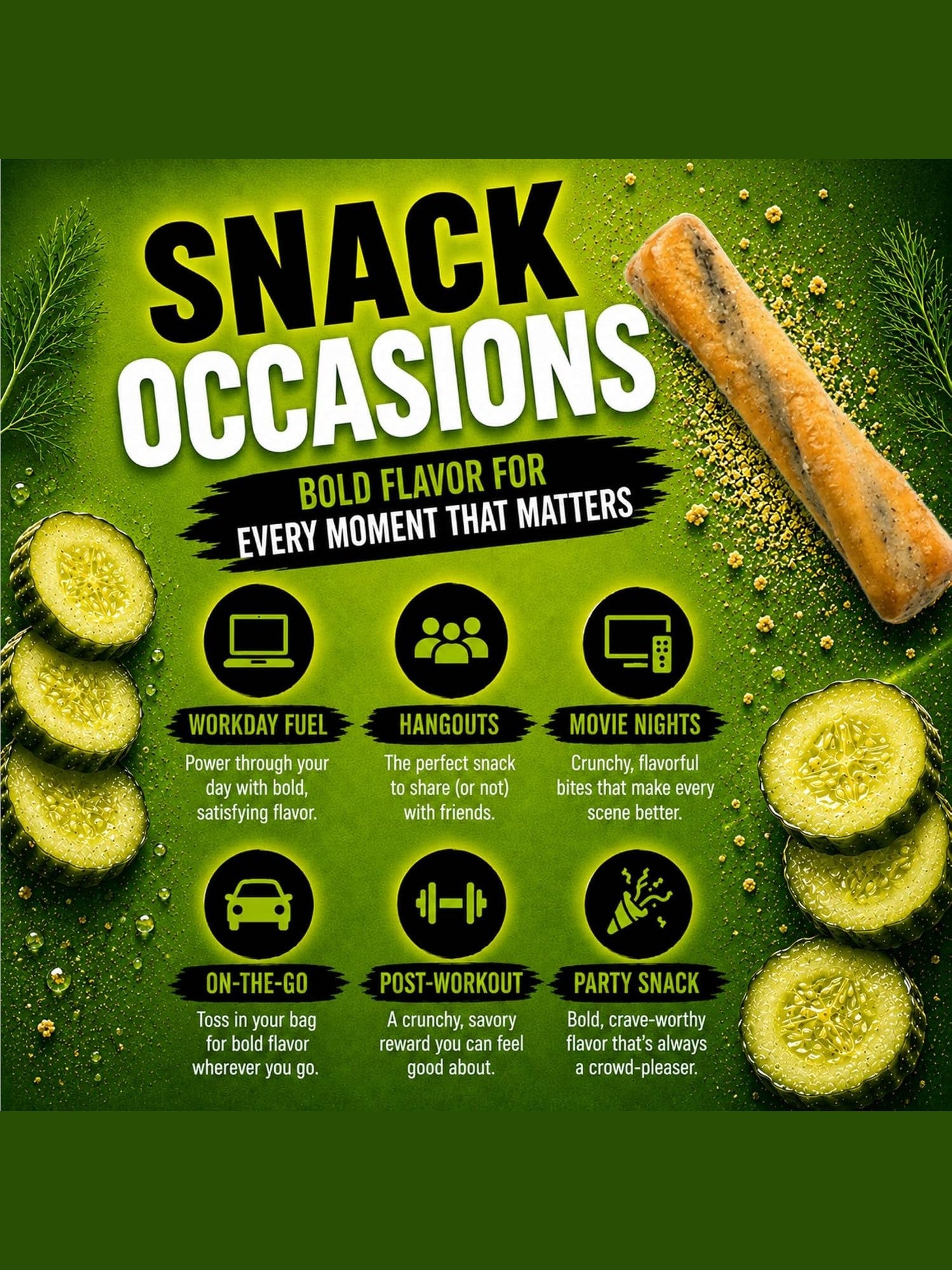 Wicked Twists Dill Pickle Seasoned Pretzels Pdp1205