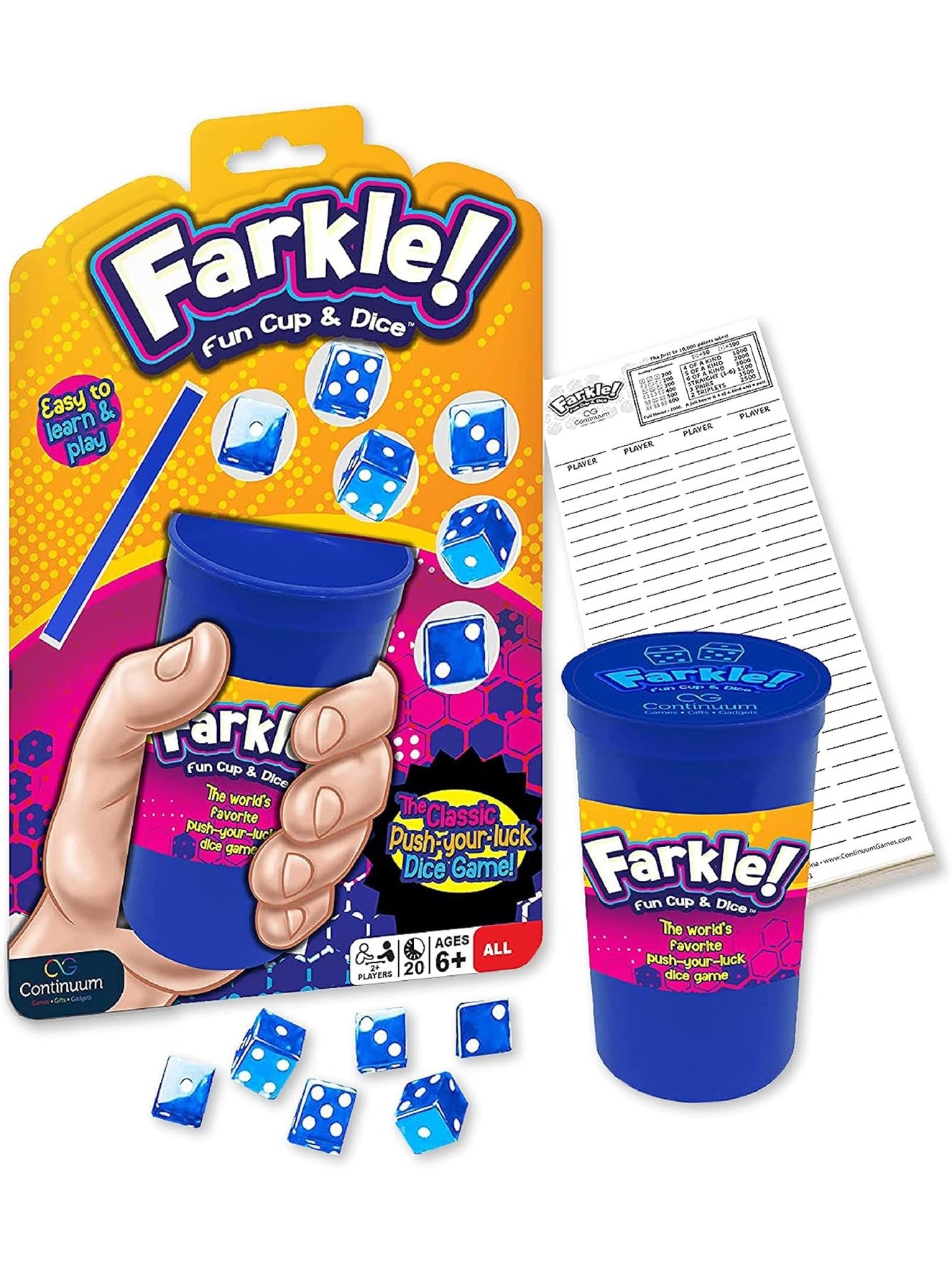 Farkle Fun Cup Dice Game Cg0383