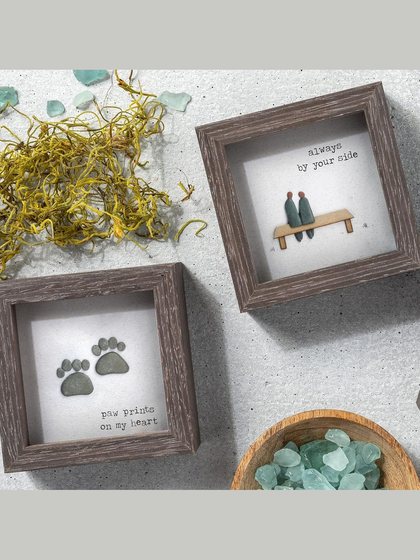 Shadow Box Always Be By Your Side 4x4x2" 70149 
