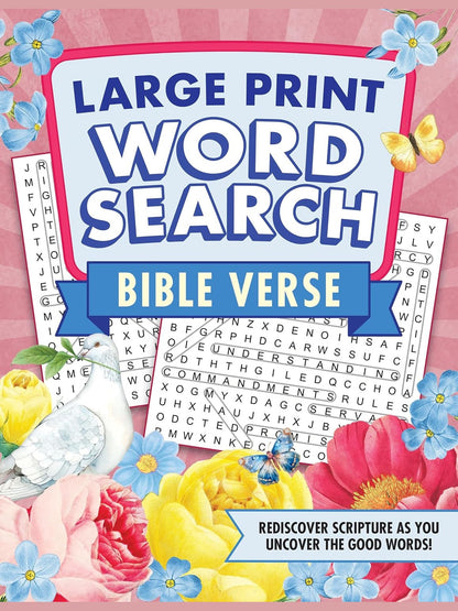 PeterPP-Word Search Bible Verse Large Print 64Pg 348760