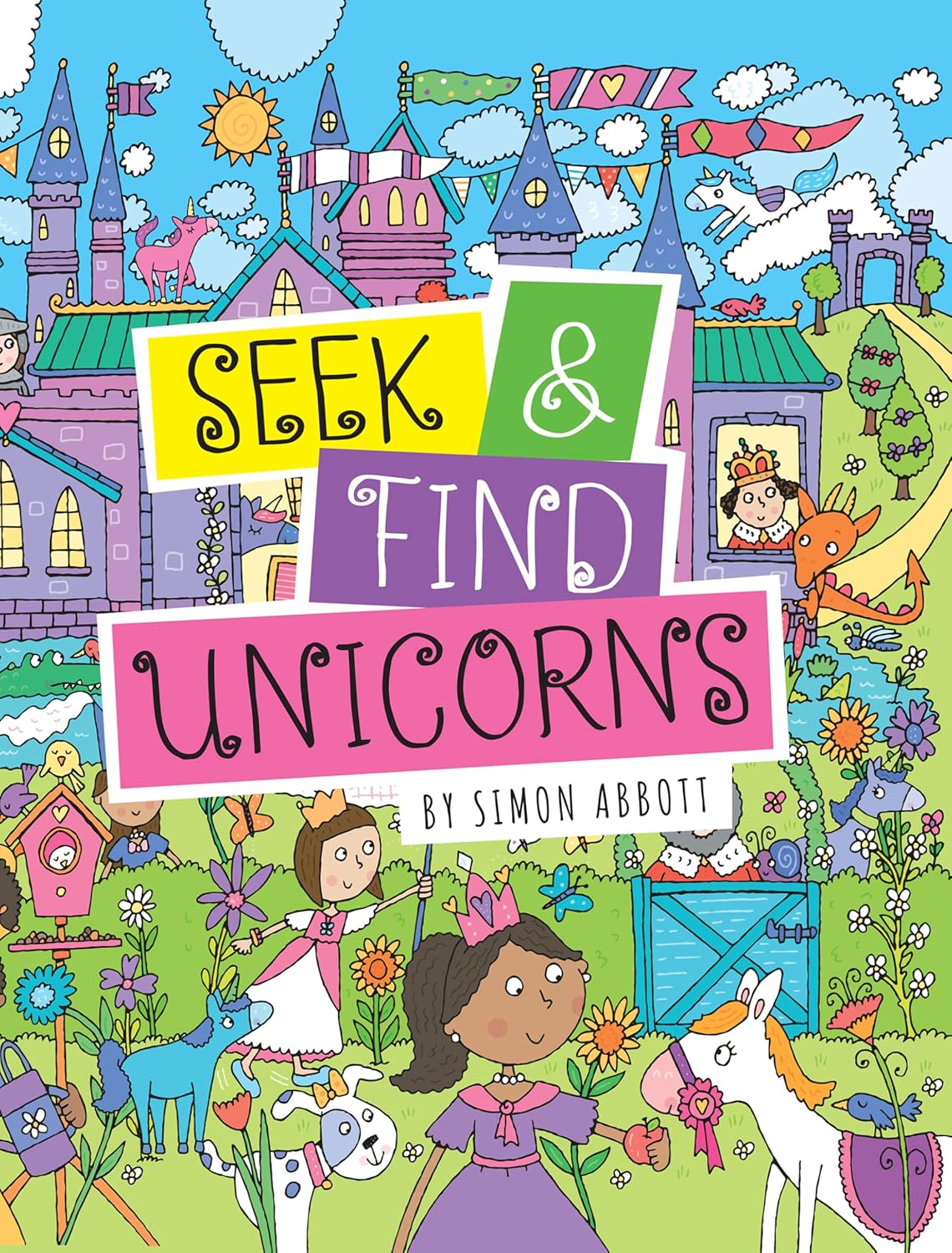 Children's Book Seek And Find Unicorns 35029 