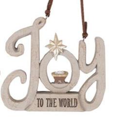 Christmas Ornament Joy, Love, Hope, In The Lord 3 Styles 9742745 