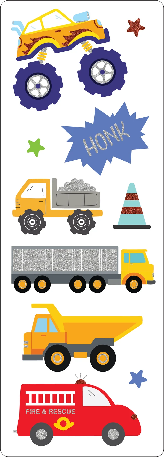 PeterPP- Sticker Set Trucks 70pc 348562