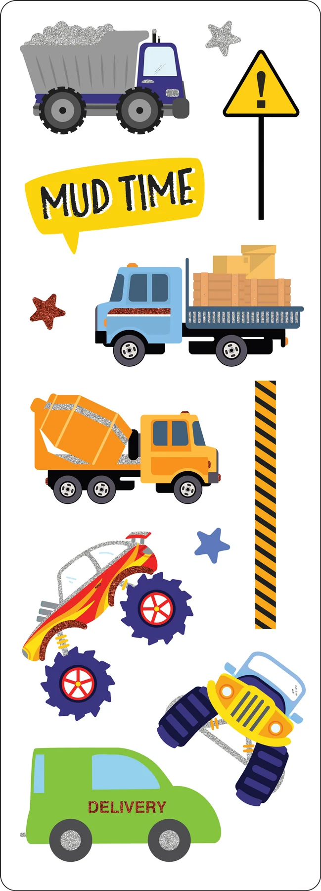 PeterPP- Sticker Set Trucks 70pc 348562