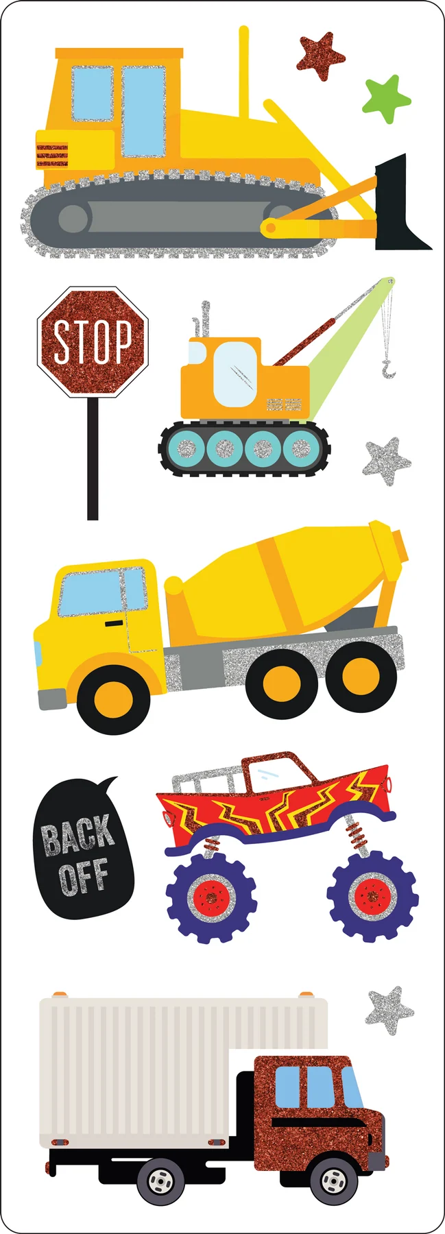 PeterPP- Sticker Set Trucks 70pc 348562