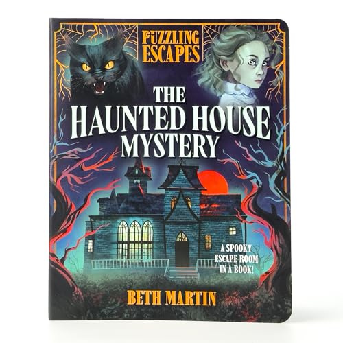Puzzle Book Spiral Bound Puzzling Escapes Haunted House 391403