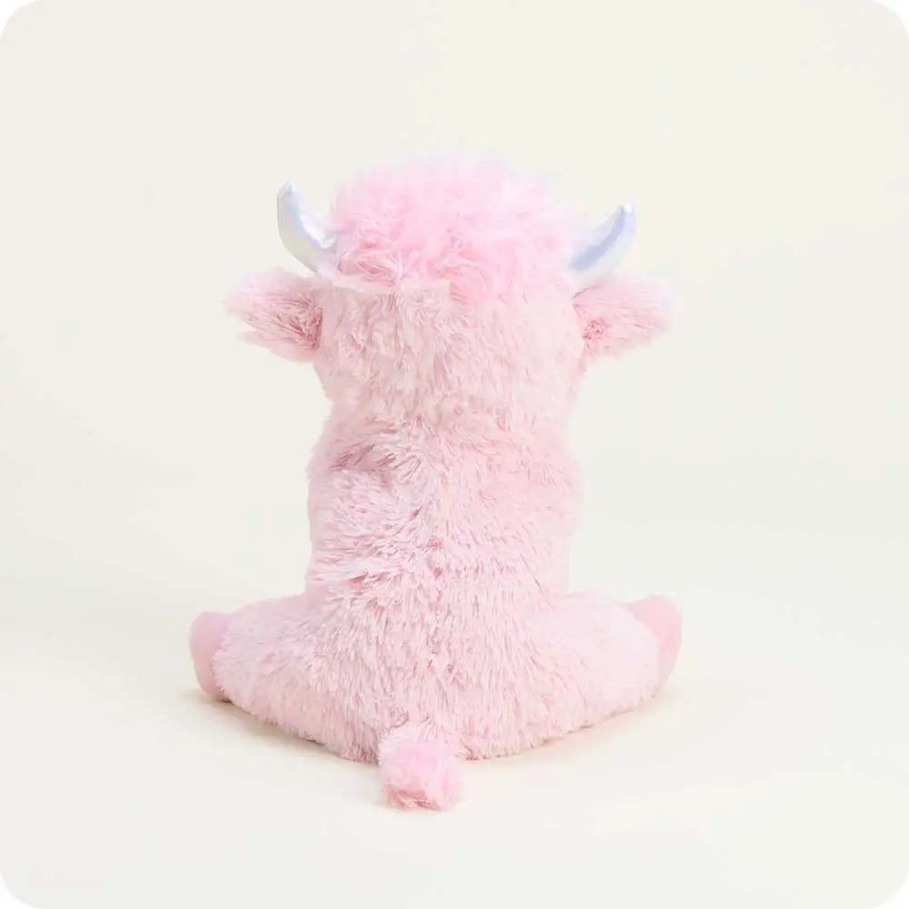 Pink Highland Cow Heatable Stuffed Animals  Cp-Cow-4-P