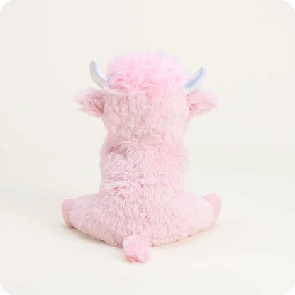 Pink Highland Cow Heatable Stuffed Animals  Cp-Cow-4-P