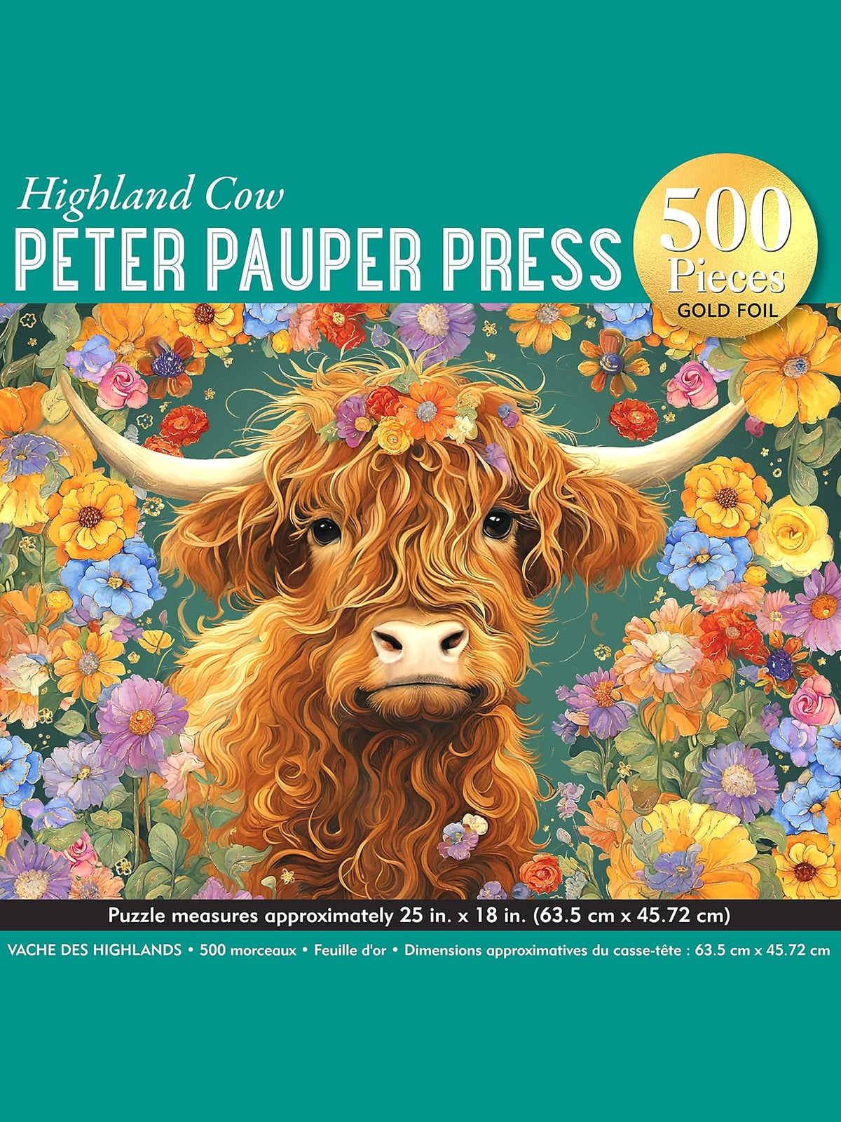 Puzzle Highland Cow 500pc 346438