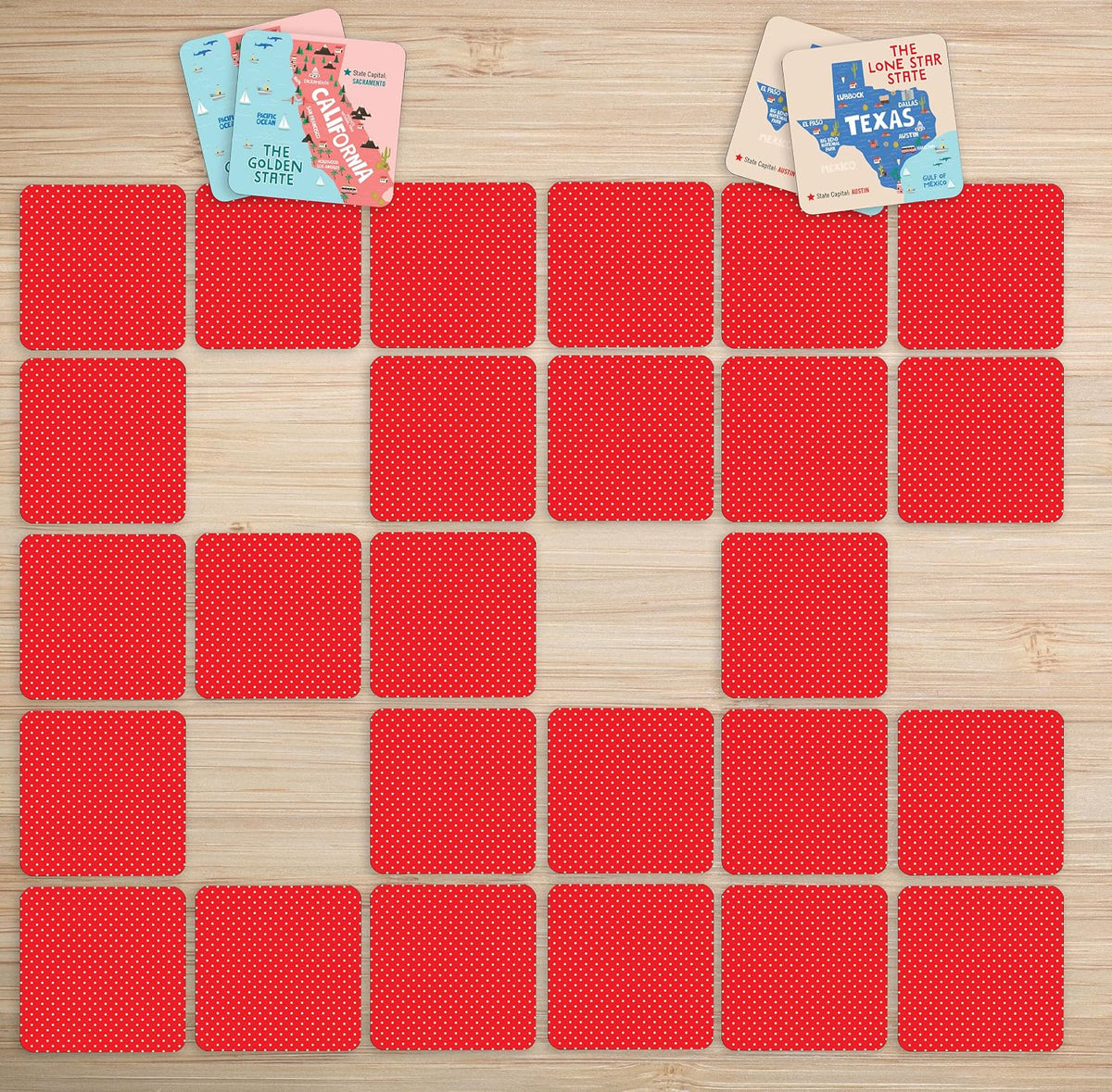 Card Game Memory Match USA 100pc 341754