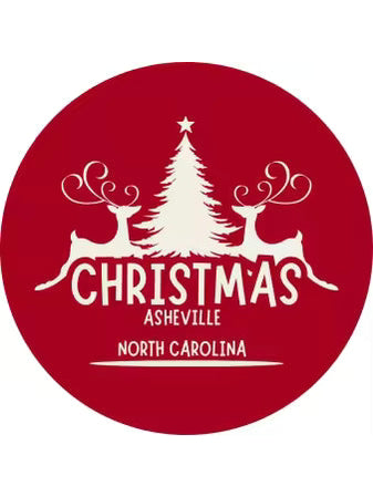 Ornament Christmas  Asheville Red Christmas RTCOARC