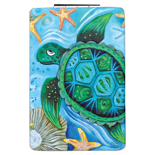 Compact Mirror - Turtle - AW1788 