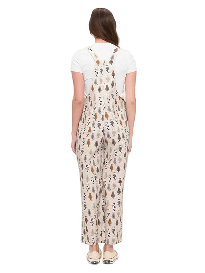 SM-Overalls Whimsical Cat Tails Print&nbsp; Women's&nbsp;SM26003