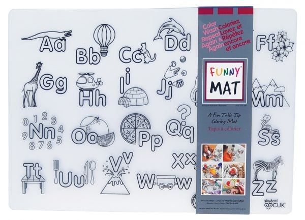 Coloring Mat Alphabet Children M0105 