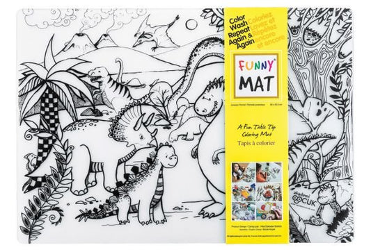 Coloring Mat Jurassic Children M0203 