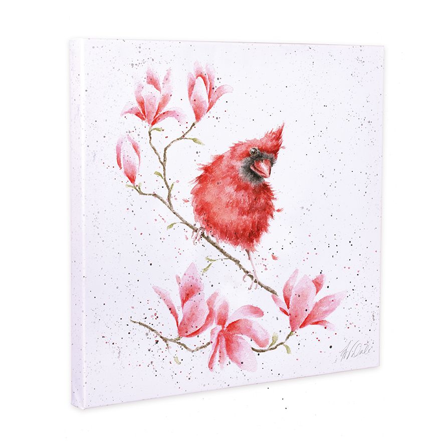 Wrendale Canvas Art - Cardinal - AOC140 