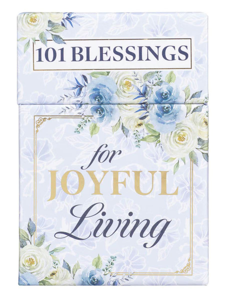 Christian Art-Cards&nbsp; Box Of Blessing's 101 Blessings For Joyful Living Bx158