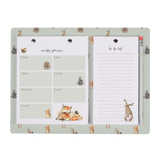 Weekly Planner with To Do List - Green Fox Forest - PLAN002 