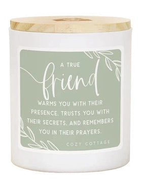  Candle&nbsp; True Friend Cozy Cottage Cdl1306