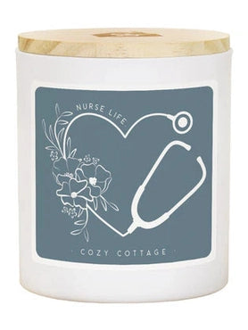 Candle Nurse Life Stethoscope Ocean Air Cdl1315