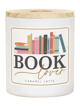 Candle BOOK Lover Carmel Latte Cdl1512