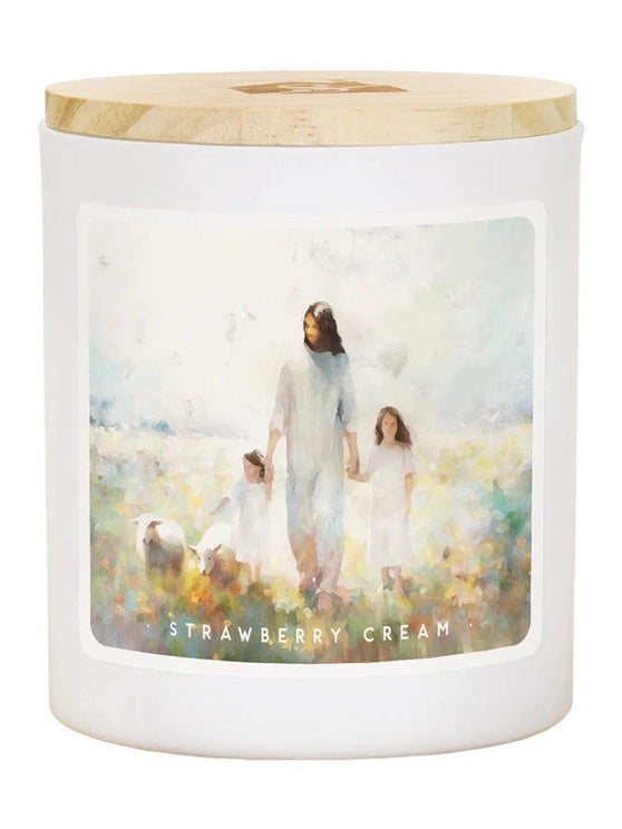 Candle Jesus Loves You Cozy Cottage&nbsp; Cdl1600