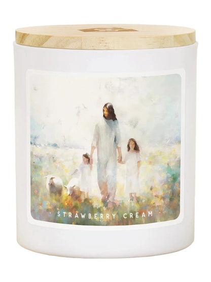 Candle Jesus Loves You Cozy Cottage&nbsp; Cdl1600