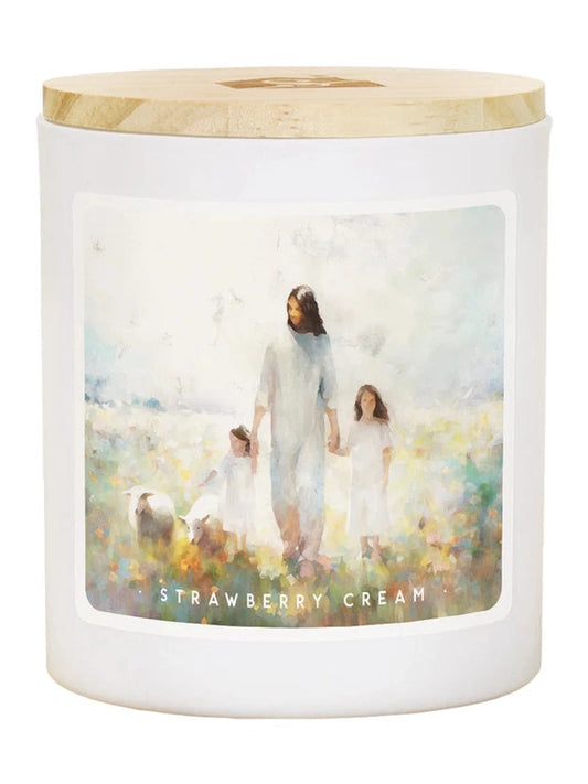 Candle Jesus Loves You Cozy Cottage&nbsp; Cdl1600