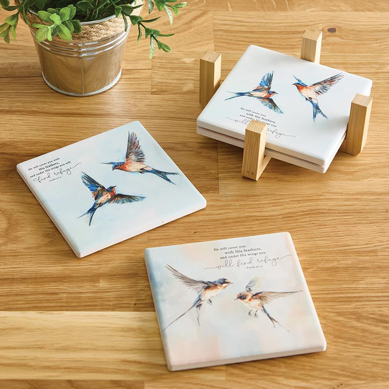 Coaster Under His Wing Collection 4Pk&nbsp; Cosp2004