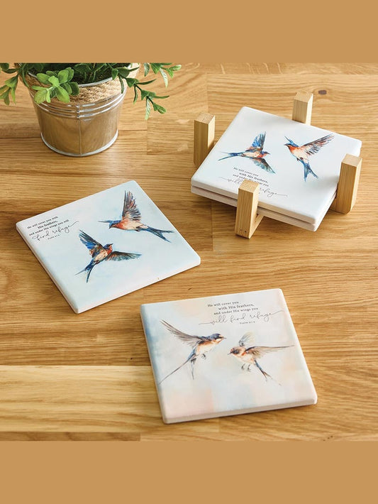 Coaster Under His Wing Collection 4Pk&nbsp; Cosp2004