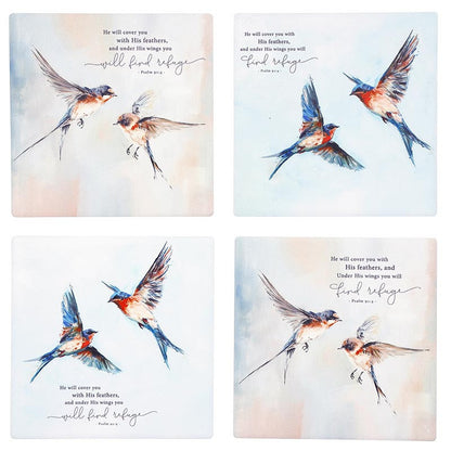 Coaster Under His Wing Collection 4Pk&nbsp; Cosp2004
