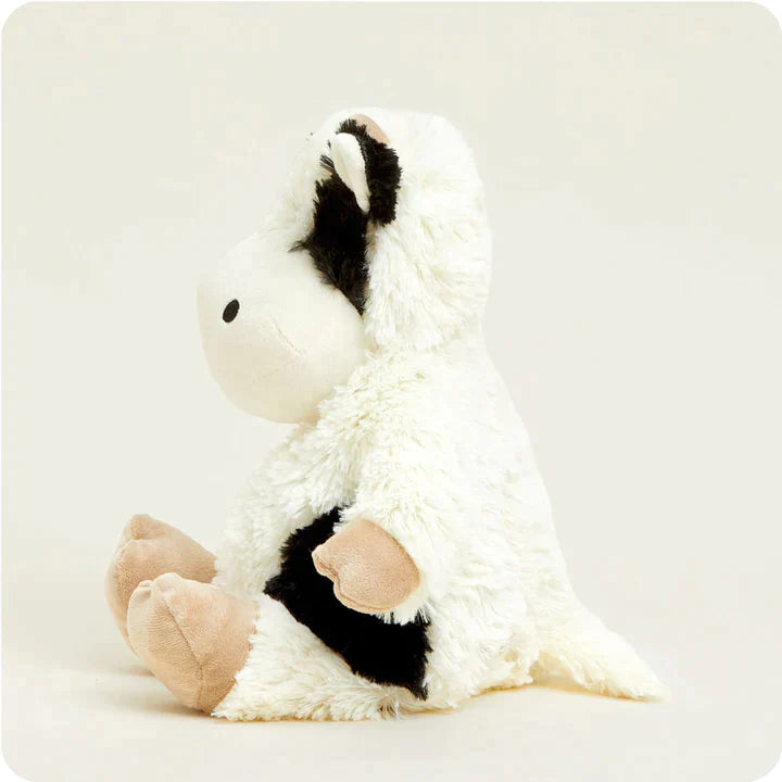 Warmies Cow (Black & White) - Heatable Stuffed Animals 