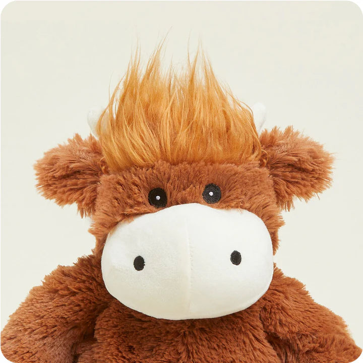 Warmies  Highland Cow  Heatable Stuffed Animals 