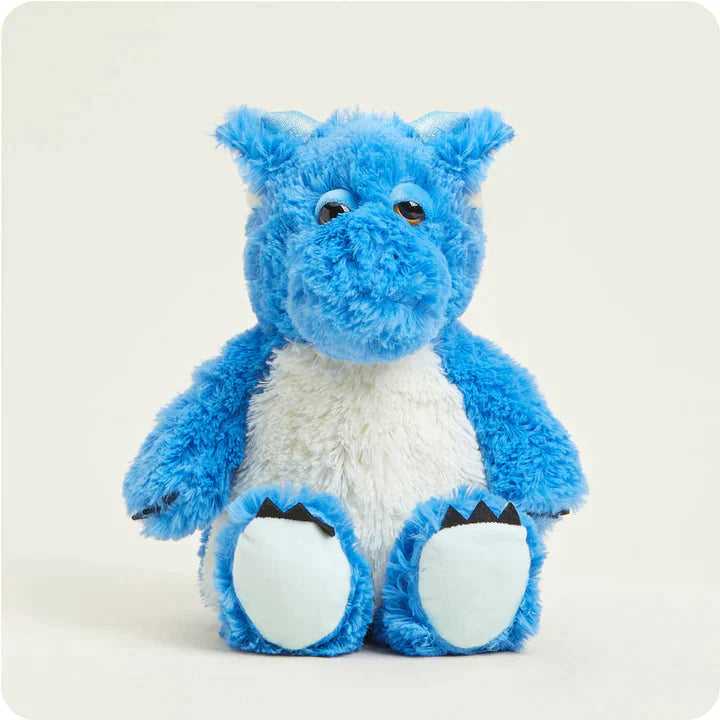 Warmies Blue Dragon - Heatable Stuffed Animals 