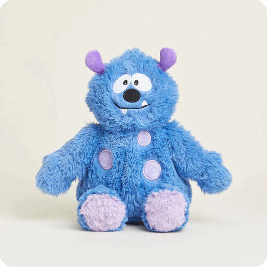 Warmies Blue Monster - Heatable Stuffed Animals 