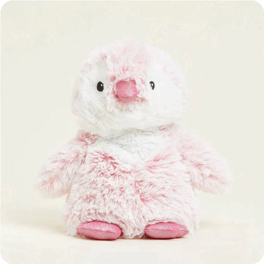 Warmies Pink Pengiun - Heatable Stuffed Animals 