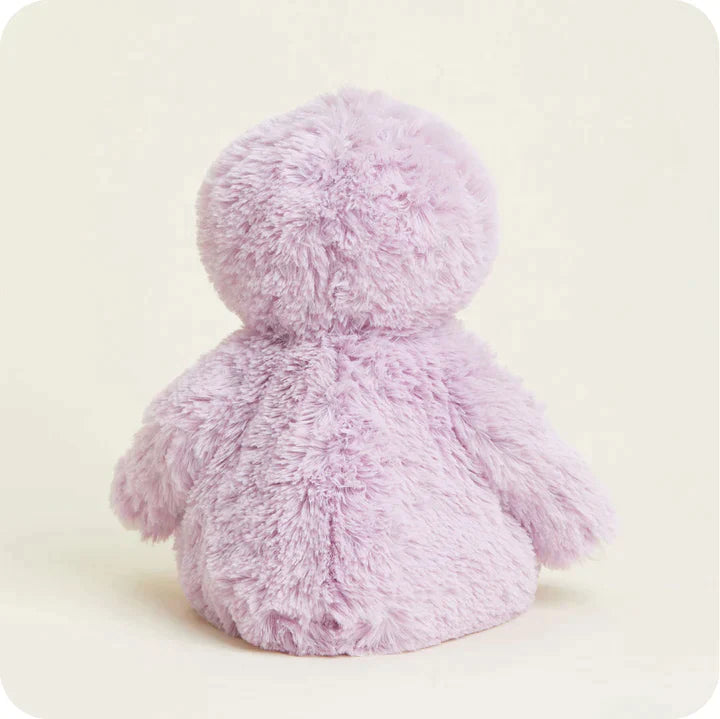 Warmies Purple Sloth - Heatable Stuffed Animal 