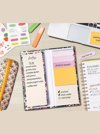 Stick With It Adhesive Notes Desk Set 3 Styles CRSN24