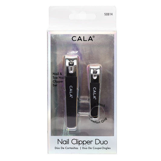 Nail & Toe Nail Clipper Duo Black 50814 